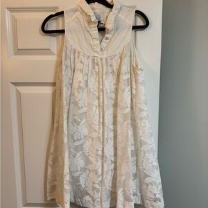 HD in Paris Cream Button-Up Blouse